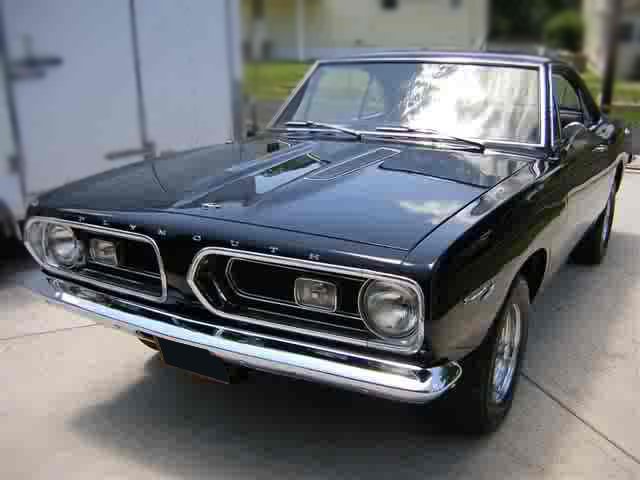 1967 PLYMOUTH BARRACUDA 2 DOOR COUPE