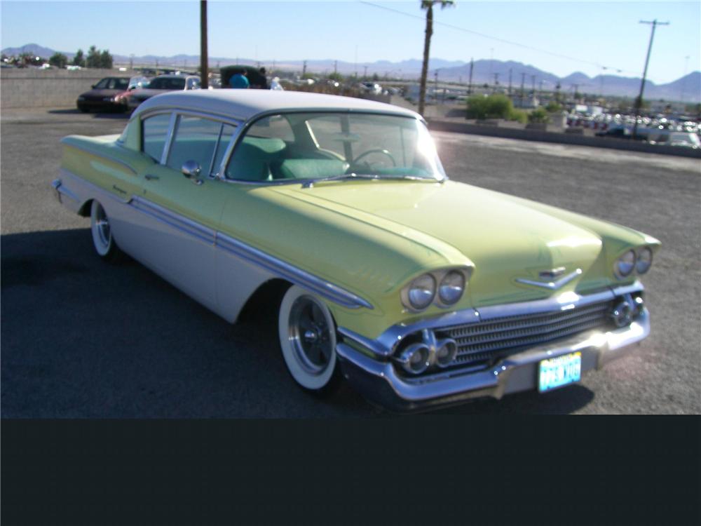 1958 CHEVROLET BISCAYNE 2 DOOR SEDAN