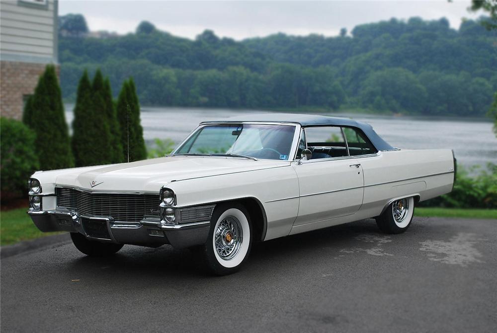 1965 CADILLAC DE VILLE CONVERTIBLE