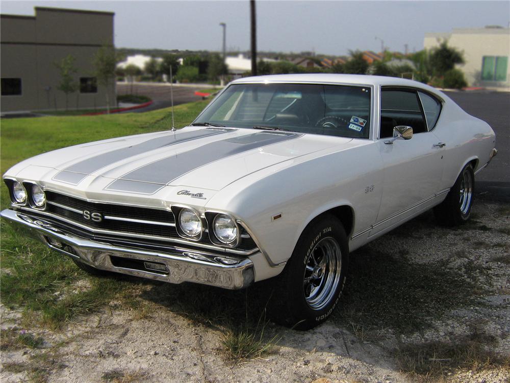 1969 CHEVROLET CHEVELLE MALIBU SS 2 DOOR SPORT COUPE