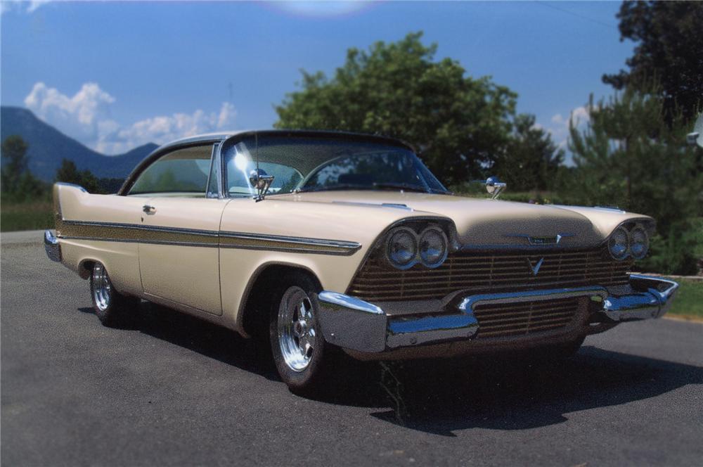 1958 PLYMOUTH FURY 2 DOOR HARDTOP