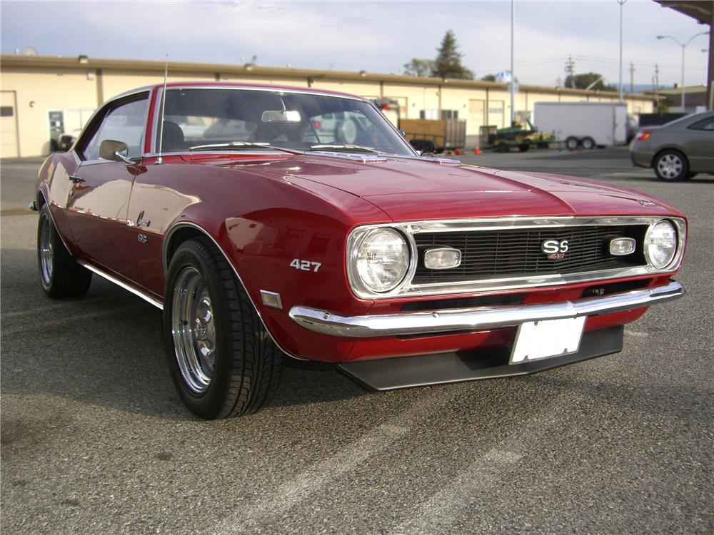 1968 CHEVROLET CAMARO SS 2 DOOR COUPE