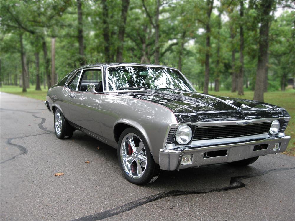 1972 CHEVROLET NOVA CUSTOM COUPE