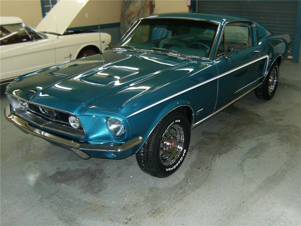 1968 FORD MUSTANG GT FASTBACK