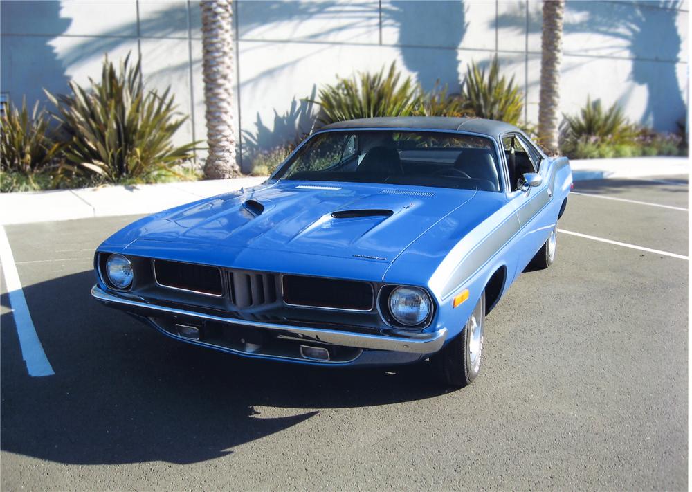 1972 PLYMOUTH CUDA 2 DOOR HARDTOP