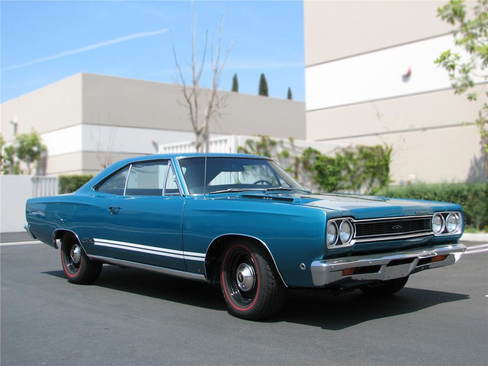 1968 PLYMOUTH GTX 2 DOOR HARDTOP