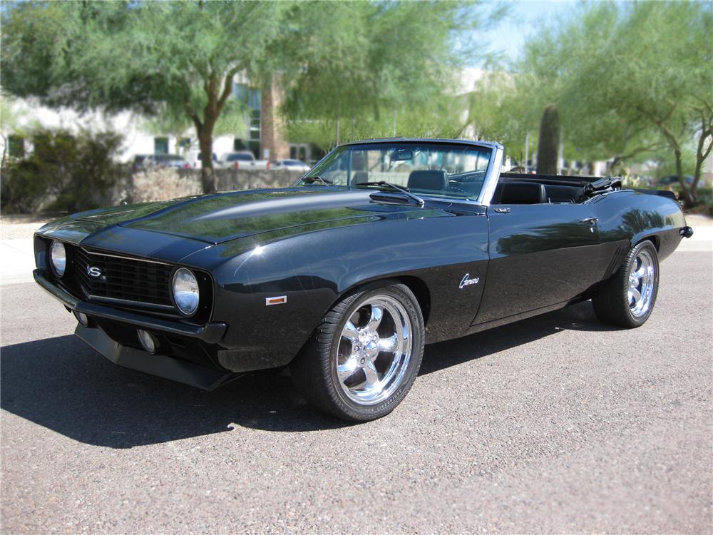 1969 CHEVROLET CAMARO CUSTOM CONVERTIBLE