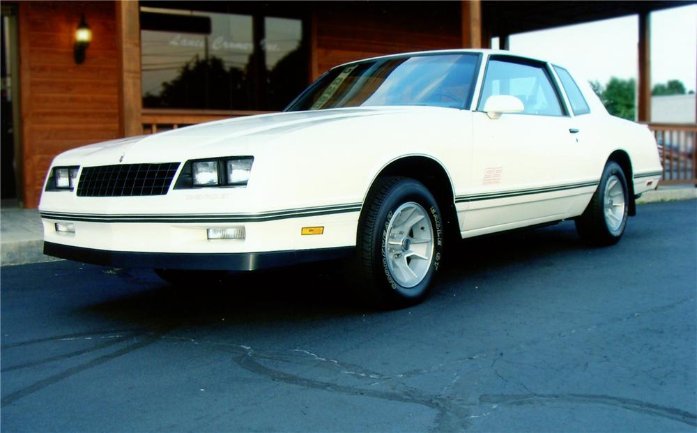 1987 CHEVROLET MONTE CARLO SS AERO COUPE