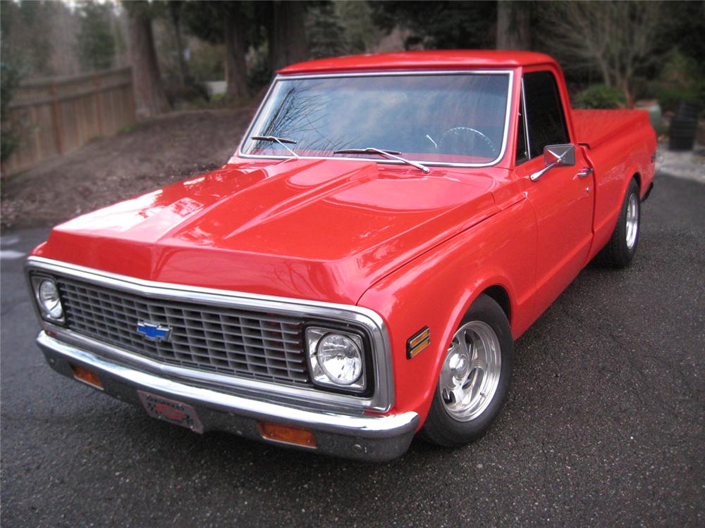 1971 CHEVROLET C-10 CUSTOM SWB PICKUP