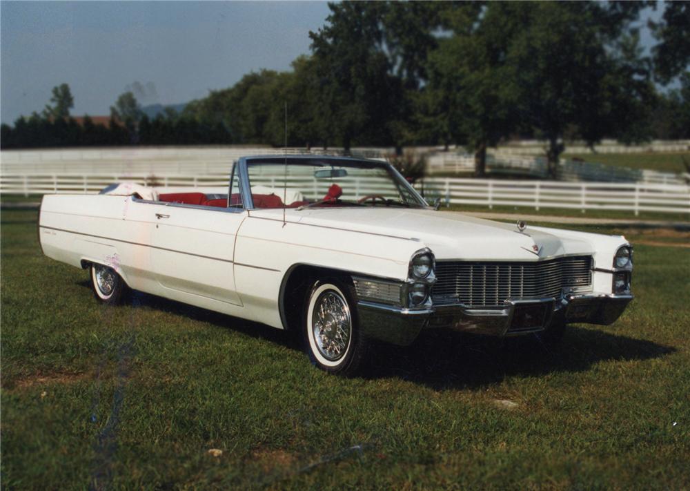 1965 CADILLAC DE VILLE CONVERTIBLE