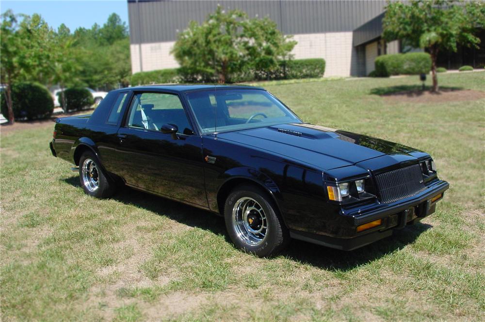 1987 BUICK REGAL GRAND NATIONAL 2 DOOR HARDTOP