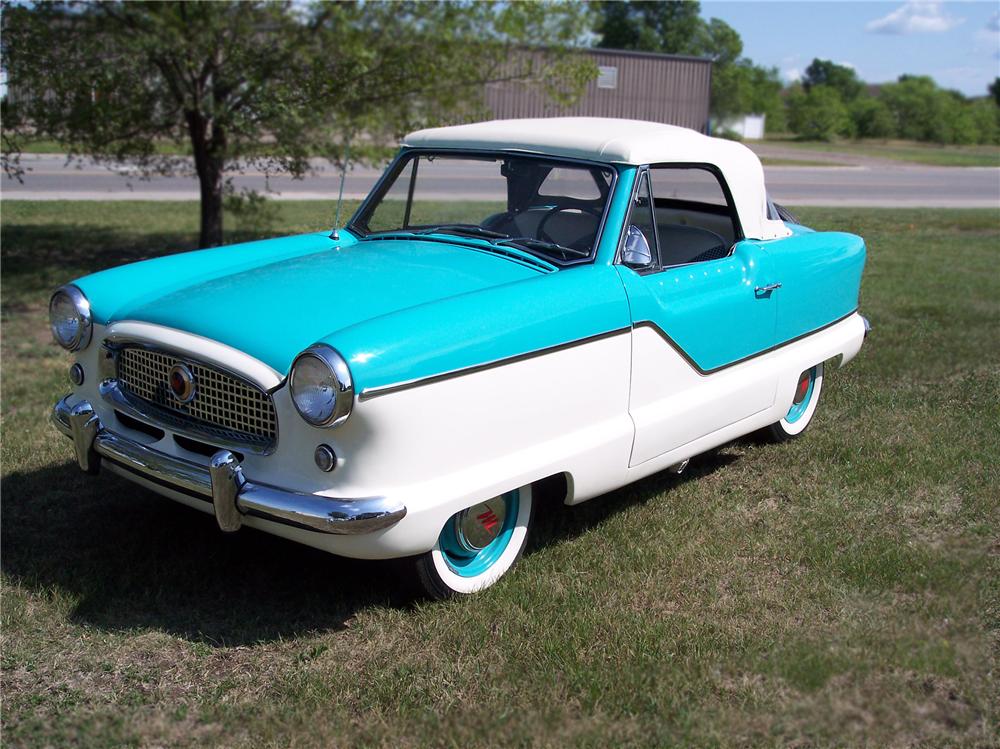 1960 NASH METROPOLITAN 2 DOOR CONVERTIBLE