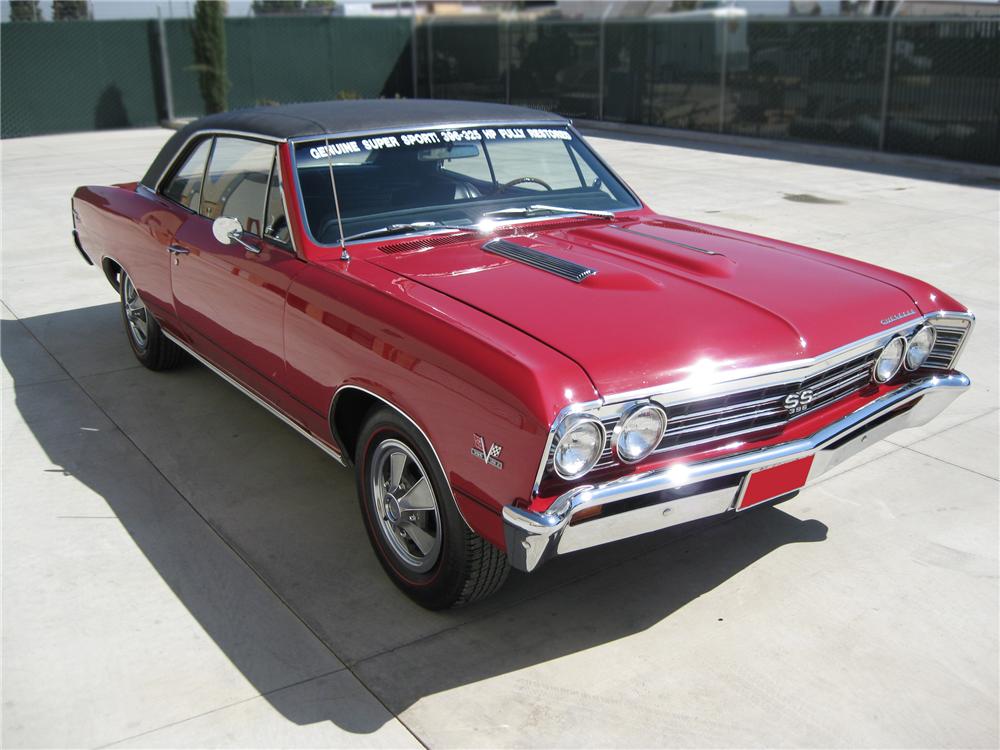 1967 CHEVROLET CHEVELLE SS 2 DOOR HARDTOP