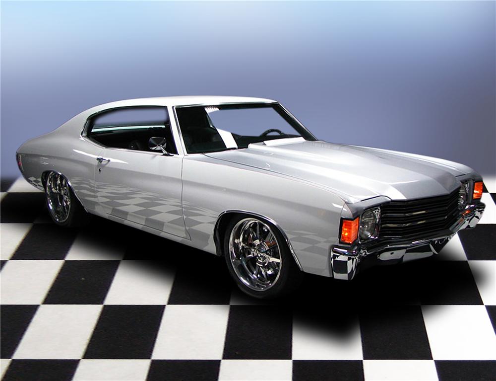 1972 CHEVROLET CHEVELLE 2 DOOR PRO-TOURING COUPE