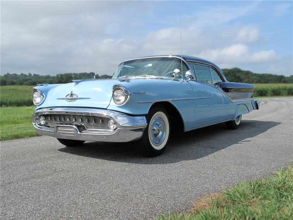 1957 OLDSMOBILE 98 2 DOOR HARDTOP