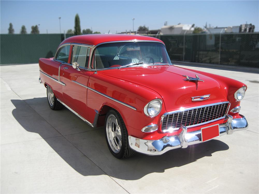 1955 CHEVROLET BEL AIR CUSTOM 2 DOOR HARDTOP