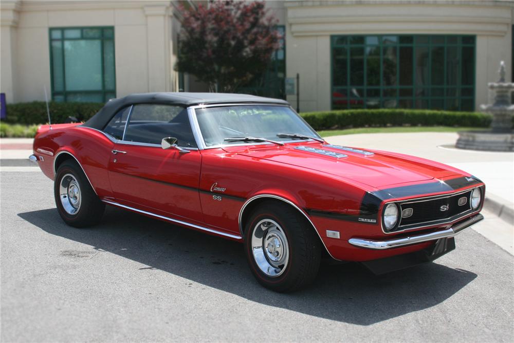 1968 CHEVROLET CAMARO SS CONVERTIBLE