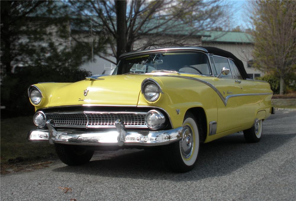 1955 FORD FAIRLANE SUNLINER 2 DOOR CONVERTIBLE