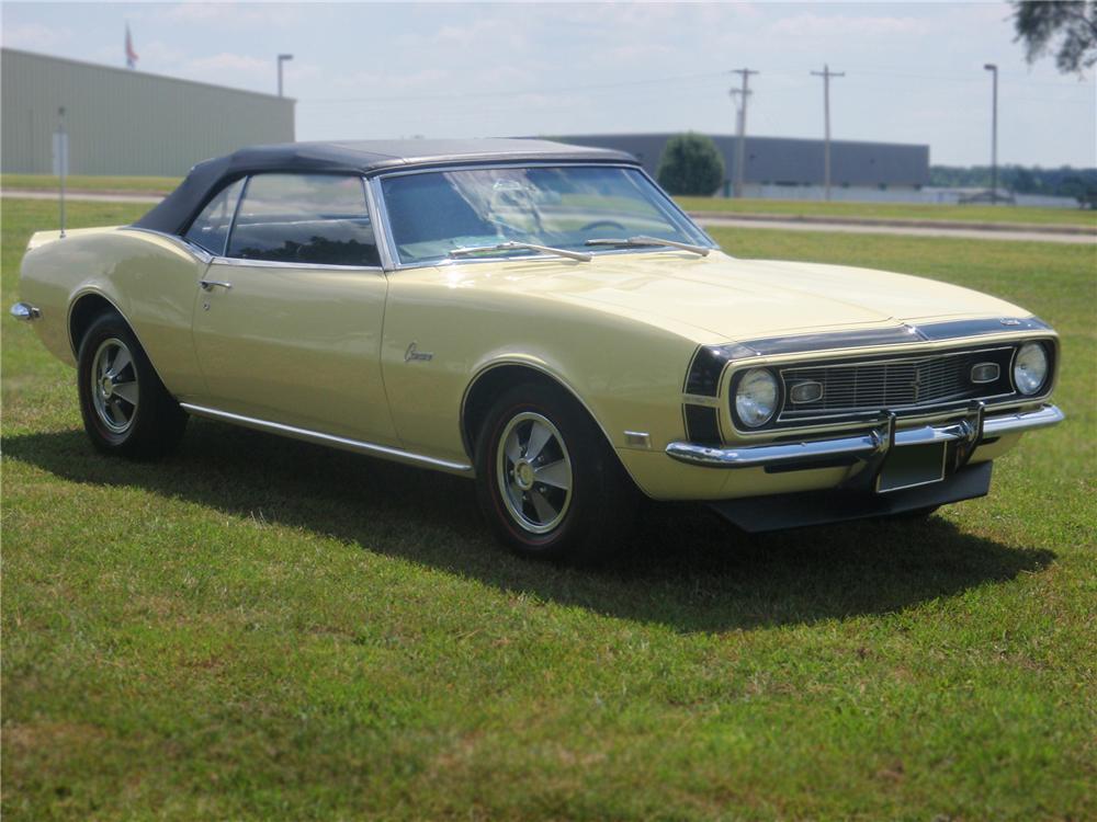 1968 CHEVROLET CAMARO CONVERTIBLE