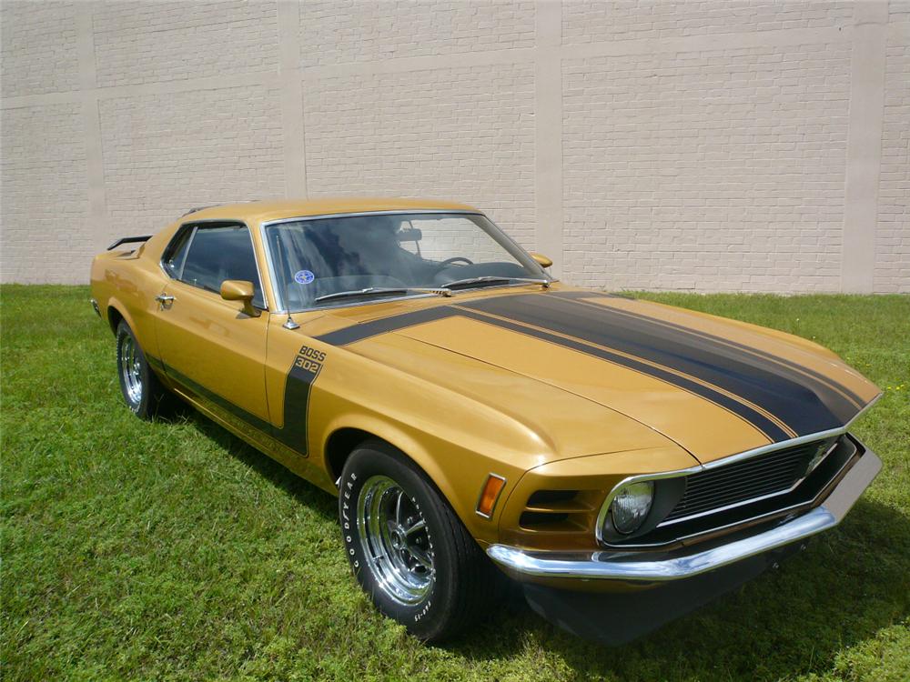 1970 FORD MUSTANG BOSS 302 2 DOOR