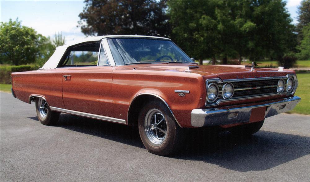 1967 PLYMOUTH GTX CONVERTIBLE