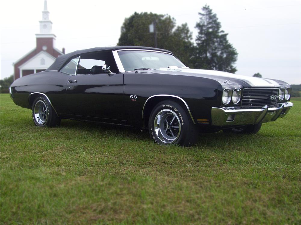 1970 CHEVROLET CHEVELLE SS 454 CONVERTIBLE