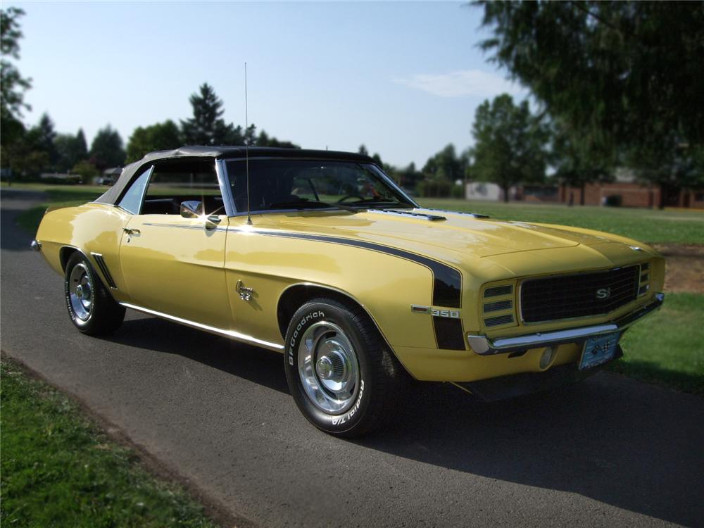 1969 CHEVROLET CAMARO RS/SS CONVERTIBLE