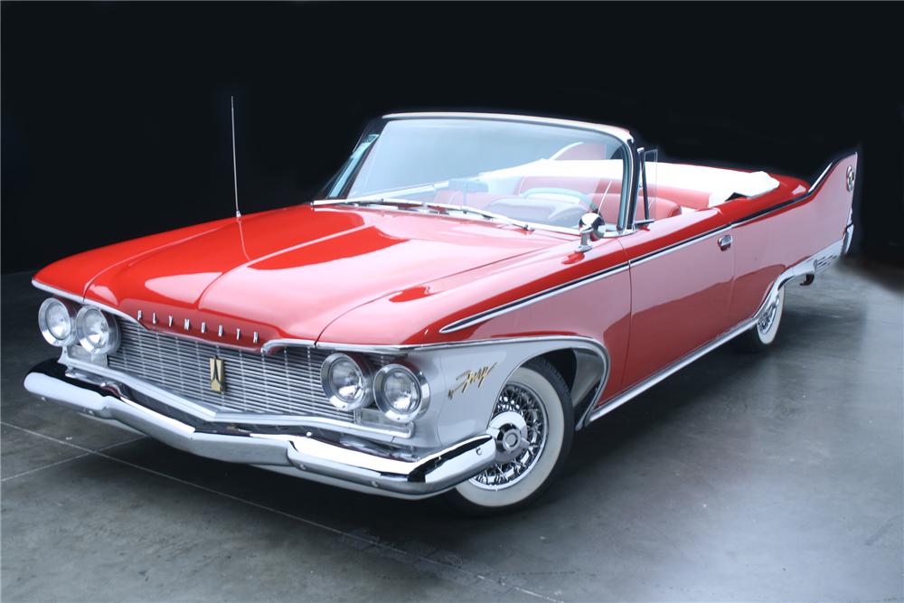 1960 PLYMOUTH FURY CONVERTIBLE