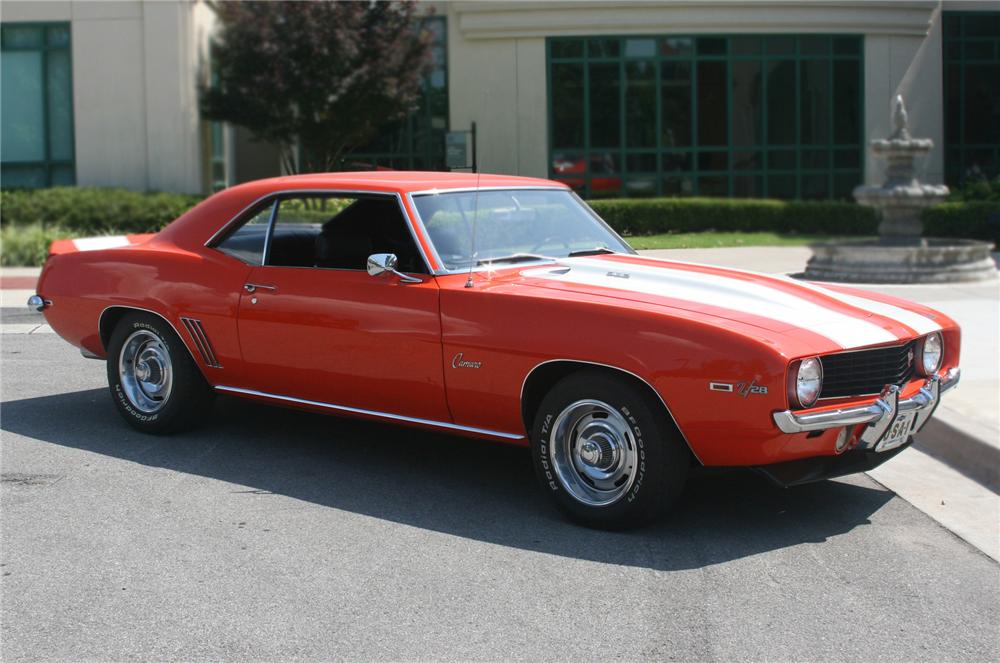 1969 CHEVROLET CAMARO Z/28 2 DOOR COUPE