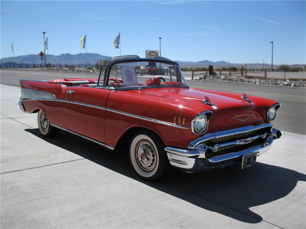 1957 CHEVROLET BEL AIR CUSTOM CONVERTIBLE