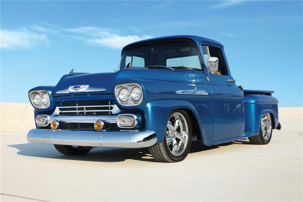 1958 CHEVROLET APACHE STEP-SIDE CUSTOM PICKUP