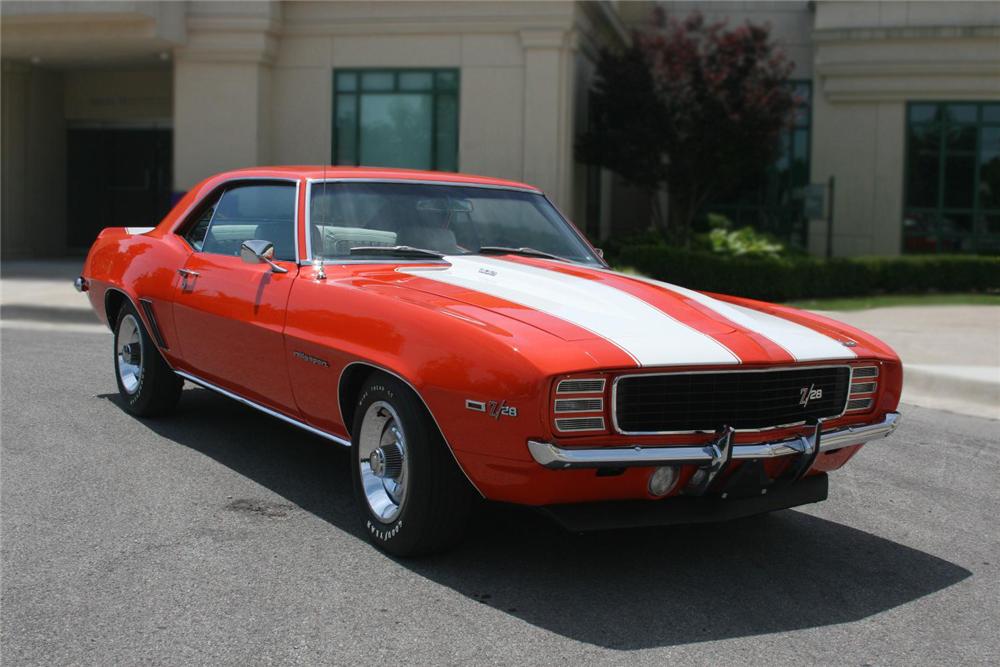 1969 CHEVROLET CAMARO Z/28 RS 2 DOOR COUPE