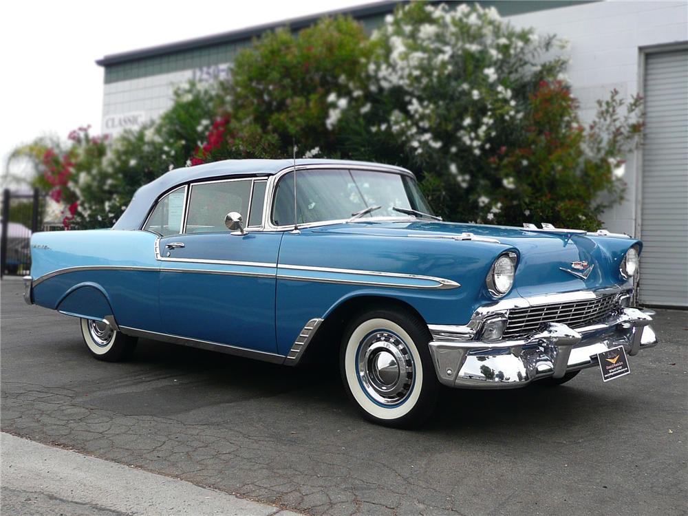 1956 CHEVROLET BEL AIR 2 DOOR CONVERTIBLE