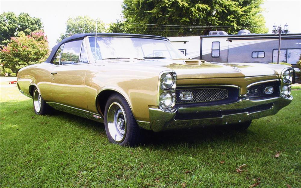 1967 PONTIAC GTO CONVERTIBLE