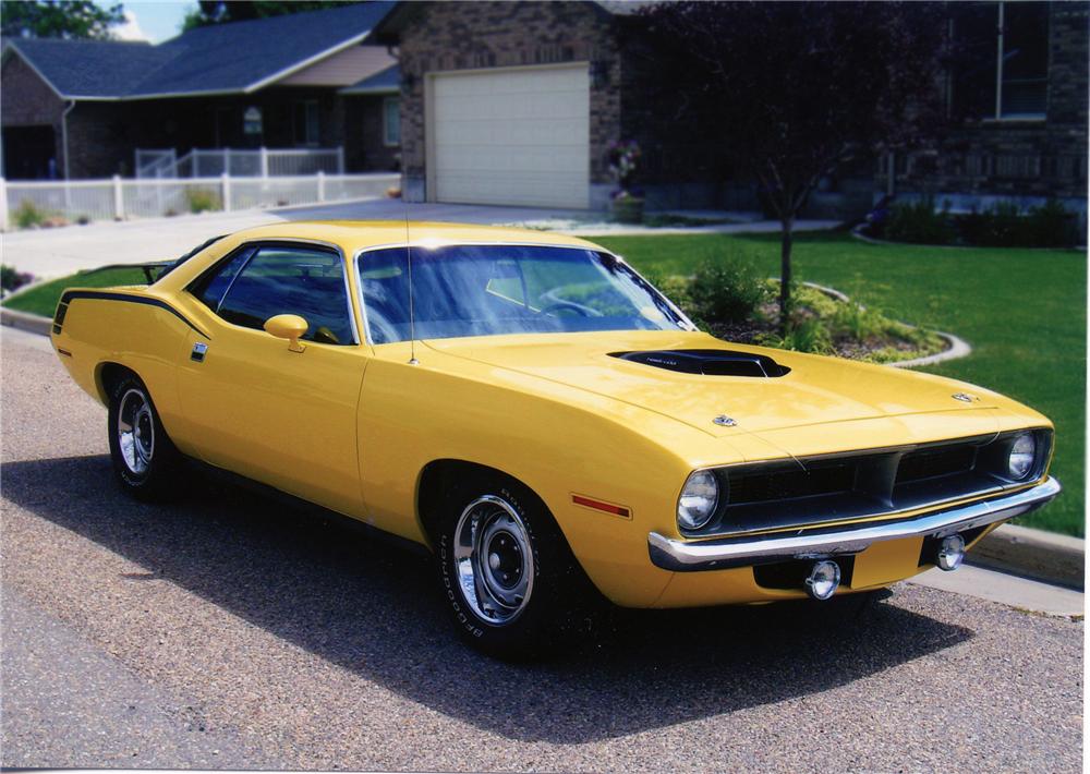 1970 PLYMOUTH BARRACUDA 2 DOOR COUPE