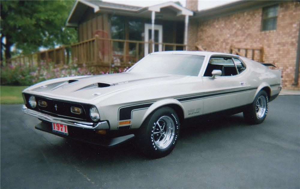 1971 FORD MUSTANG BOSS 351 SPORTSROOF