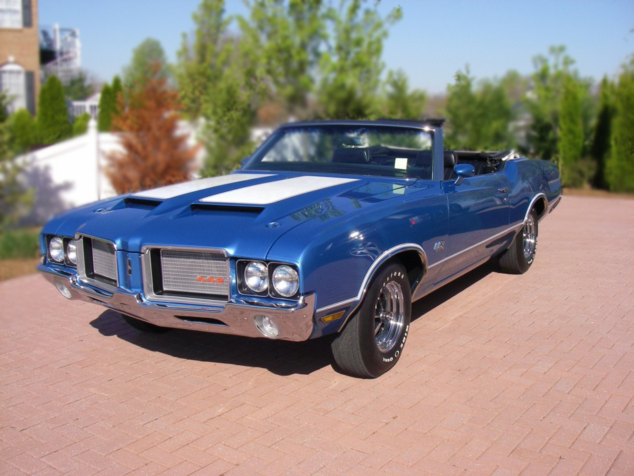 1972 OLDSMOBILE CUTLASS 442 CONVERTIBLE