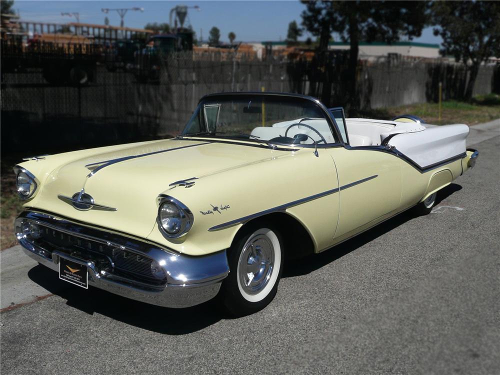 1957 OLDSMOBILE 98 STARFIRE CONVERTIBLE