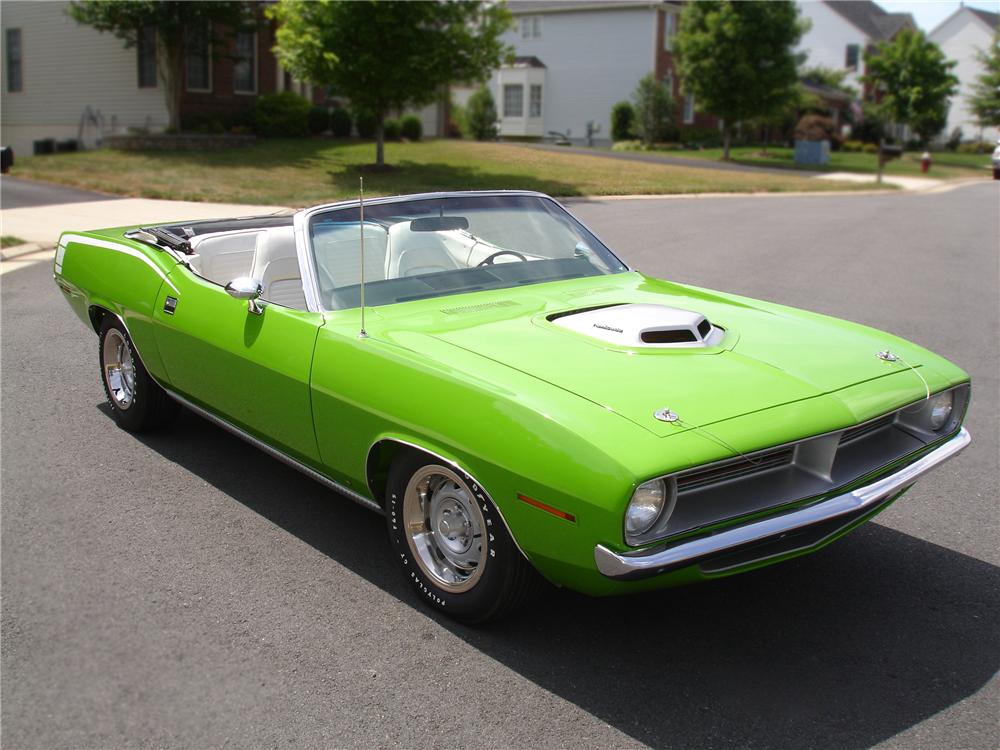 1970 PLYMOUTH HEMI CUDA CONVERTIBLE RE-CREATION