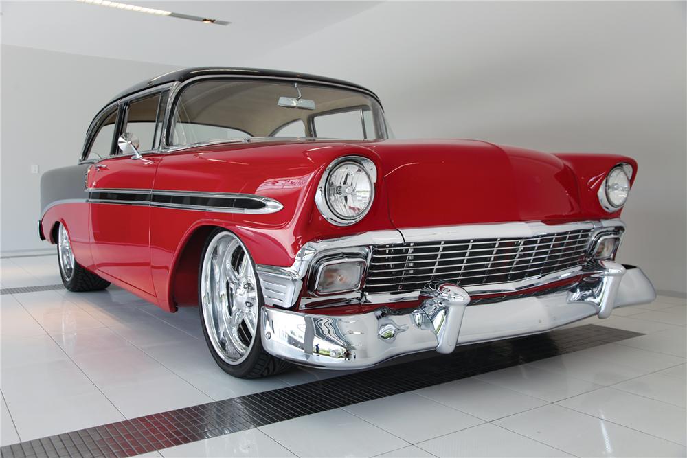 1956 CHEVROLET BEL AIR 2 DOOR POST CUSTOM