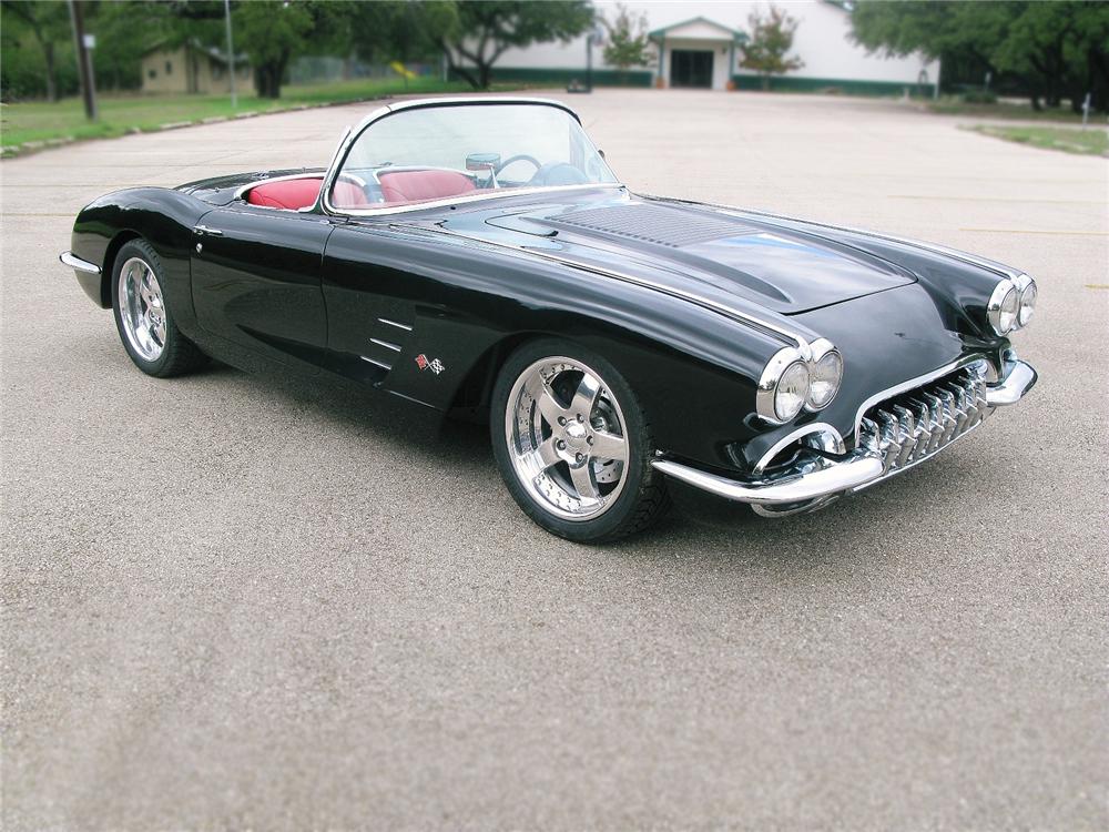 1958 CHEVROLET CORVETTE CUSTOM CONVERTIBLE