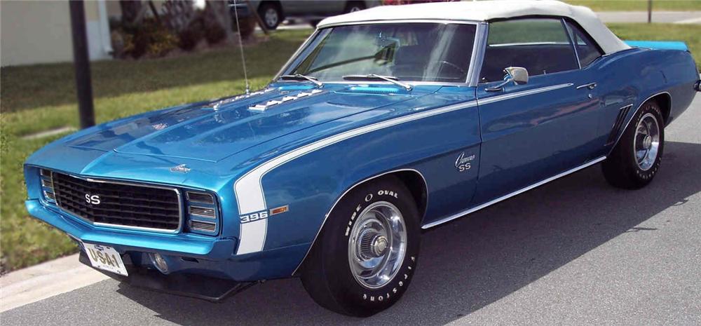 1969 CHEVROLET CAMARO RS/SS CONVERTIBLE