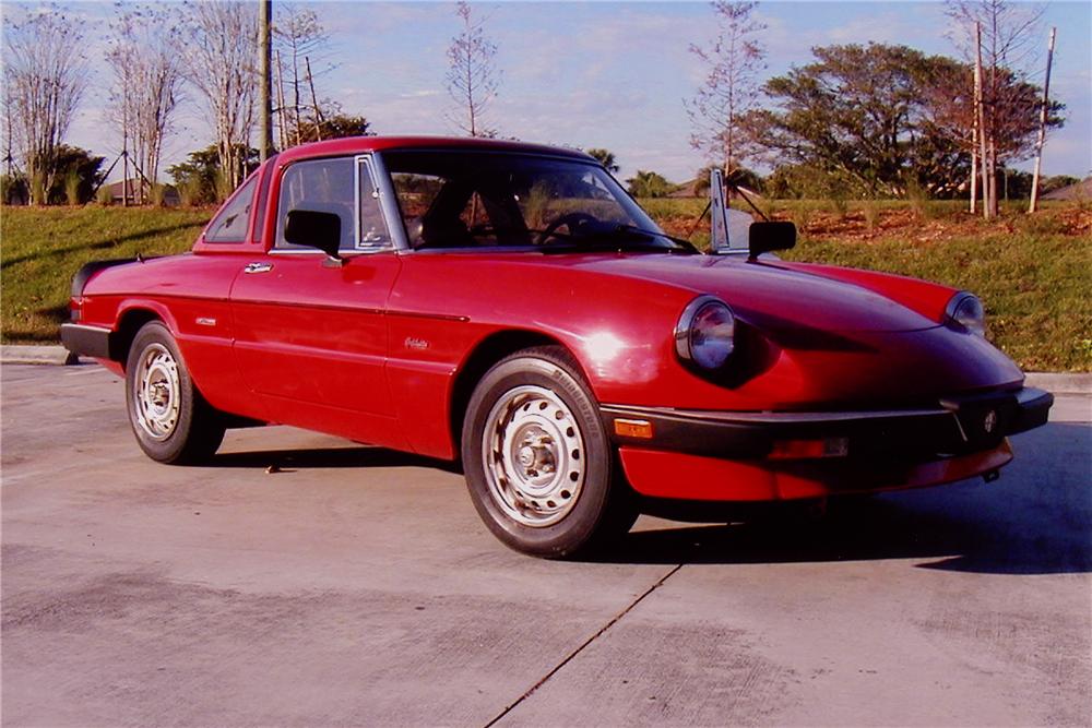 1987 ALFA ROMEO SPIDER GRADUATE  