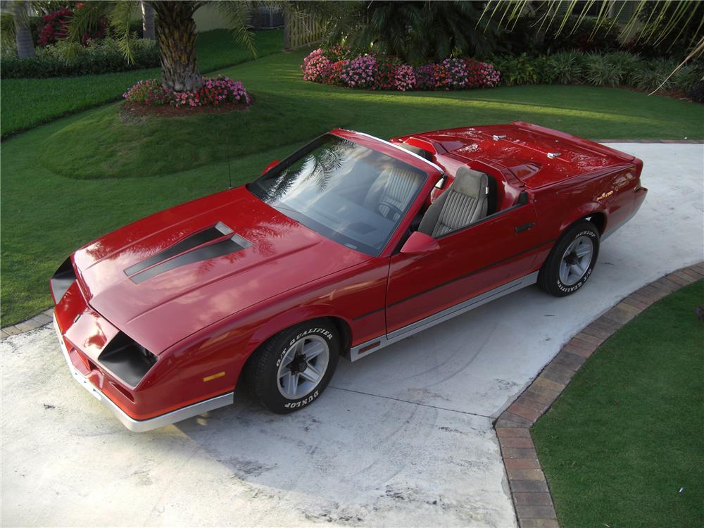 1983 CHEVROLET CAMARO Z/28 2 DOOR CONVERTIBLE CONVERSION