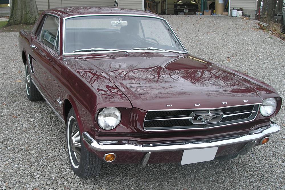 1965 FORD MUSTANG 2 DOOR COUPE