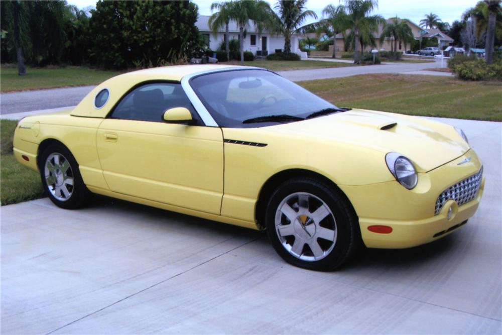 2002 FORD THUNDERBIRD CONVERTIBLE