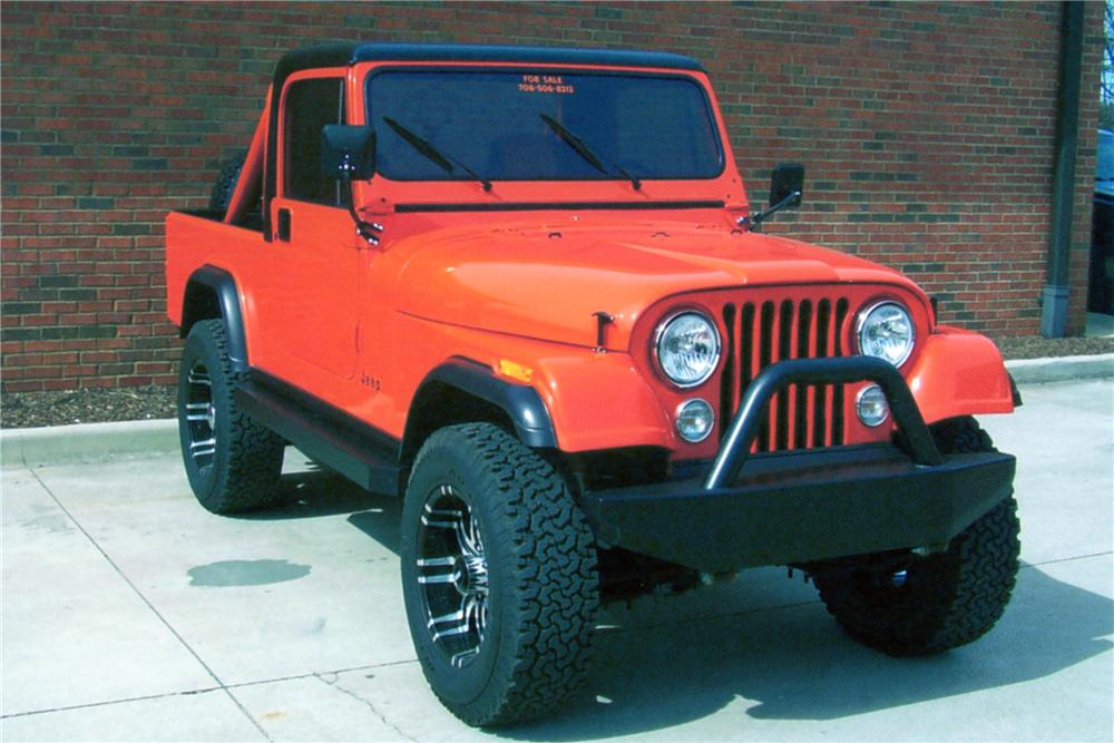 1982 JEEP SCRAMBLER 2 DOOR CONVERTIBLE