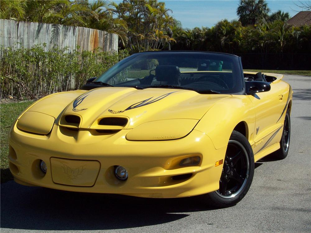 2002 PONTIAC TRANS AM COLLECTORS EDITION CONVERTIBLE