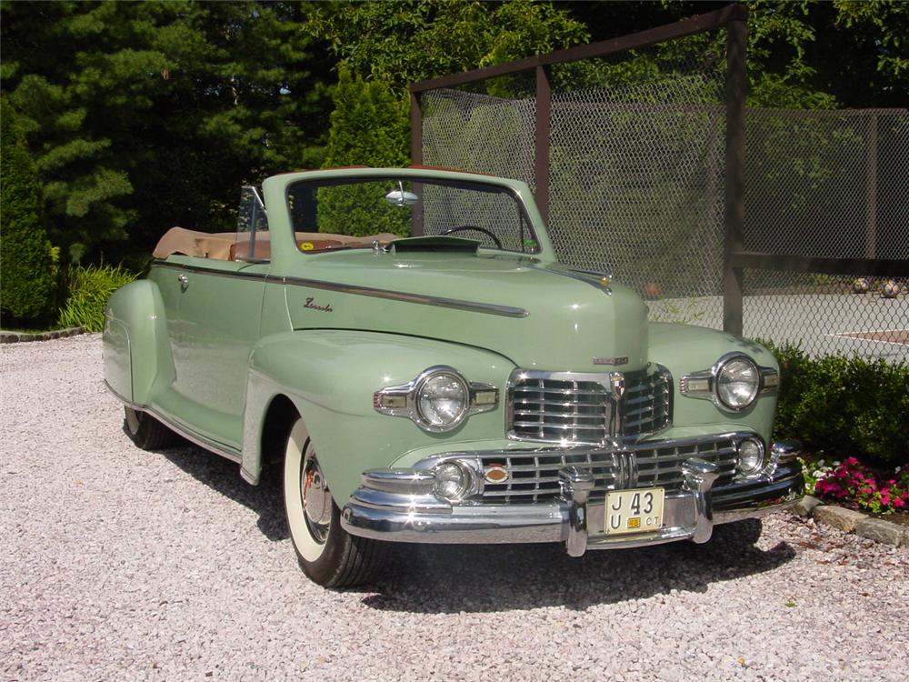 1948 LINCOLN CONTINENTAL CONVERTIBLE