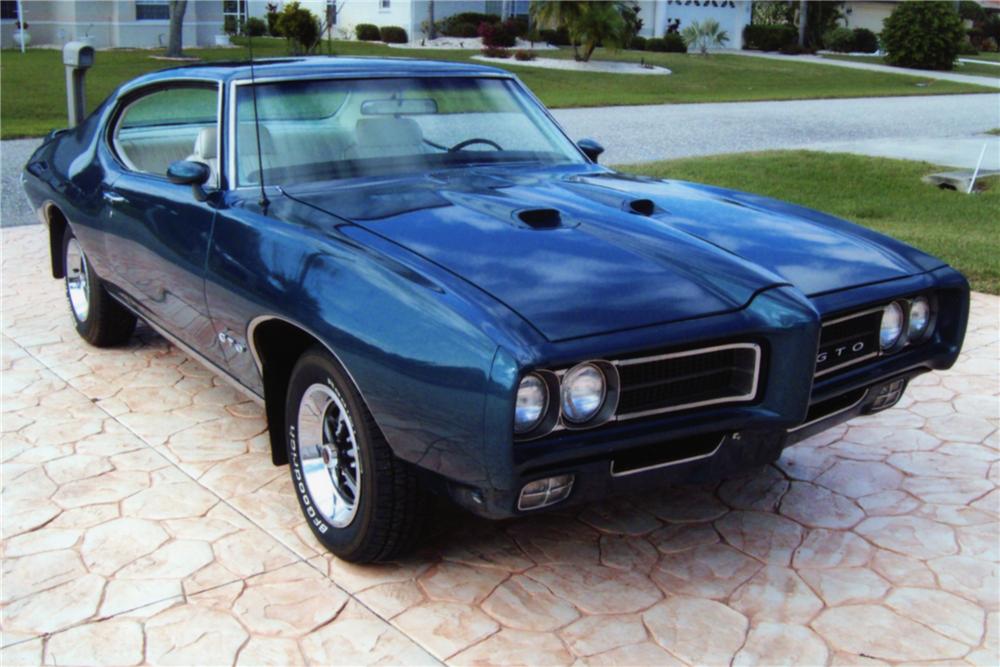 1969 PONTIAC GTO 2 DOOR HARDTOP